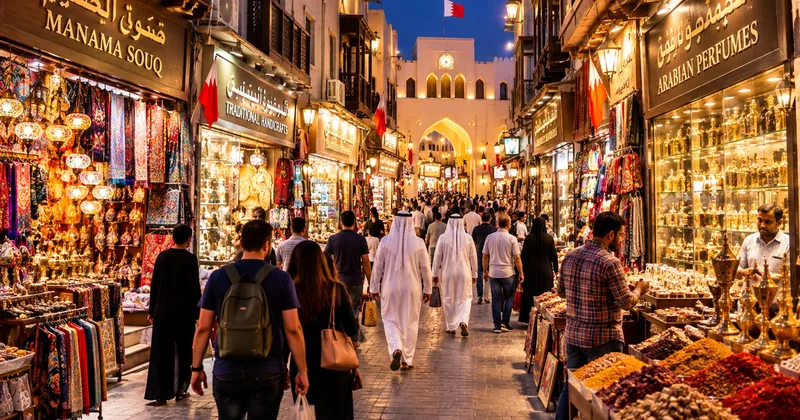 Abendlicher Souk-Rundgang in Manama